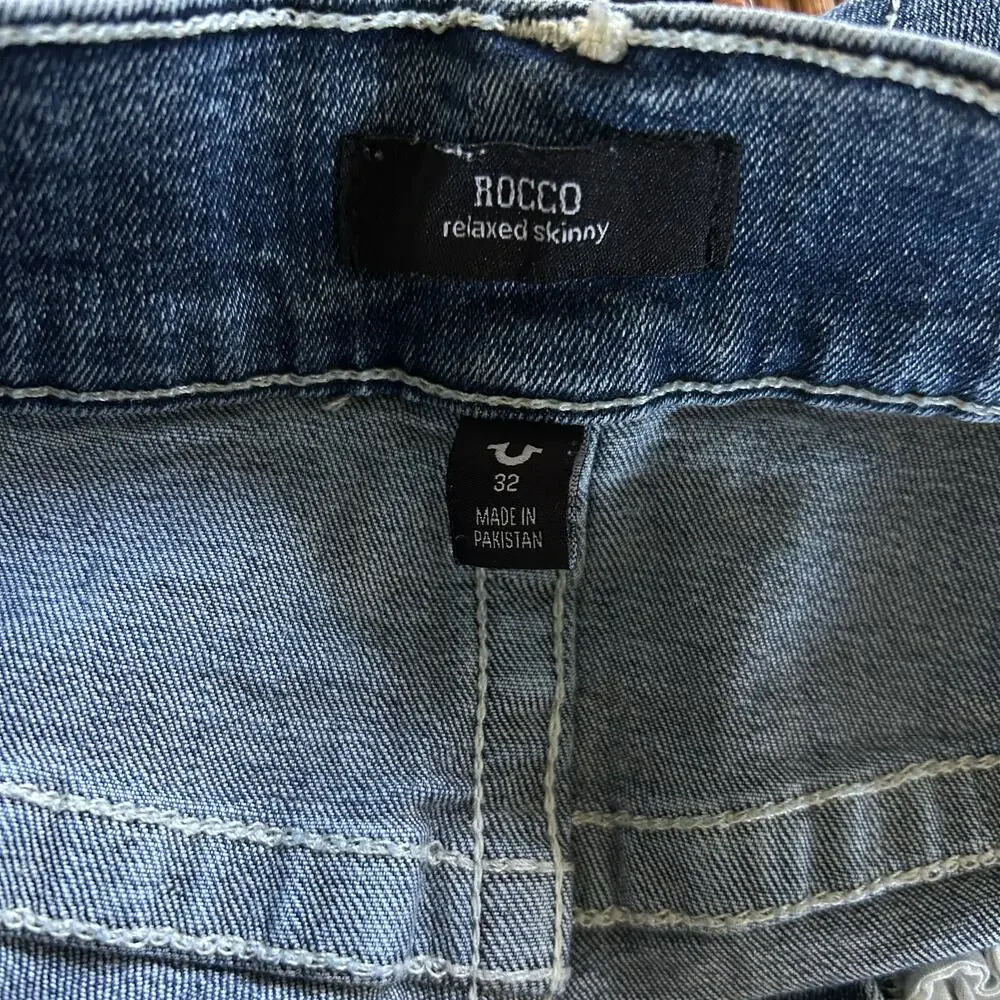 True Religion Rocco Relaxed Skinny Shorts Men's Sz. 32